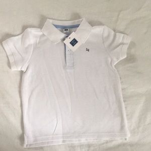 Janie and Jack White Polo Shirt NWT